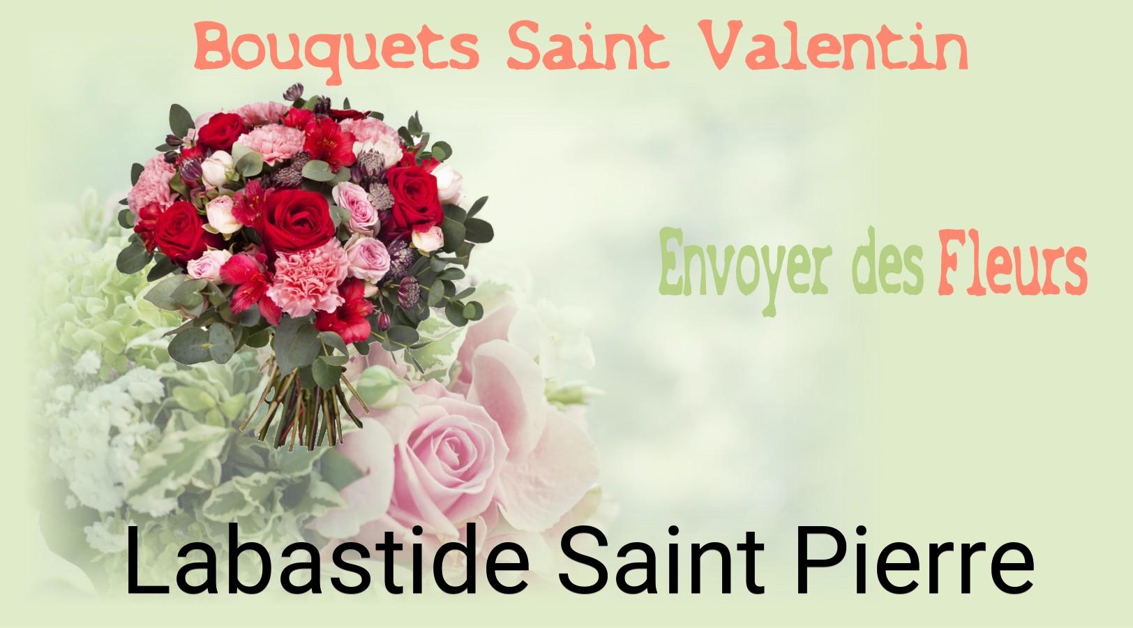 Roses de Saint-Valentin livrées à Labastide-Saint-Pierre